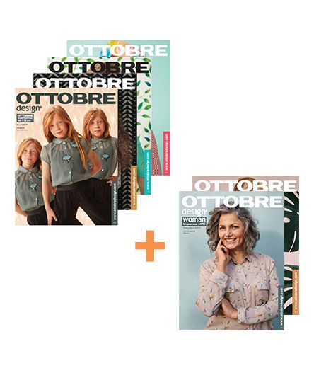 Обложка спецпредложения Комплект журналов OTTOBRE design за 2017 год
