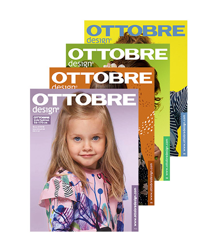 Комплект детских журналов OTTOBRE design за 2018 год