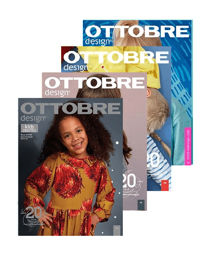 Обложка подписки на Комплект детских журналов OTTOBRE design за 2020 год