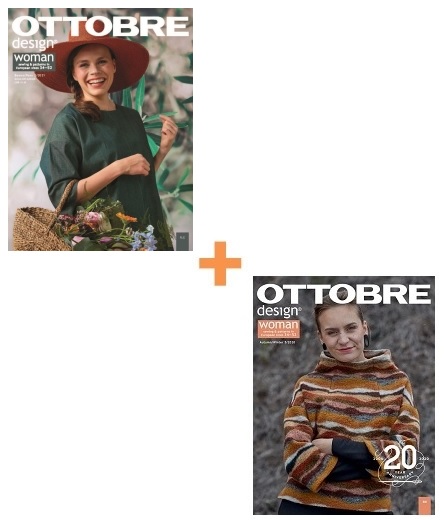 Обложка спецпредложения Комплект женских журналов OTTOBRE design за 2020/21 год