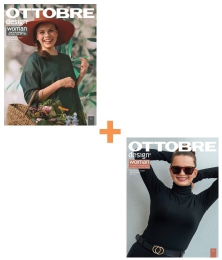 Обложка подписки на Комплект женских журналов OTTOBRE design за 2021 год