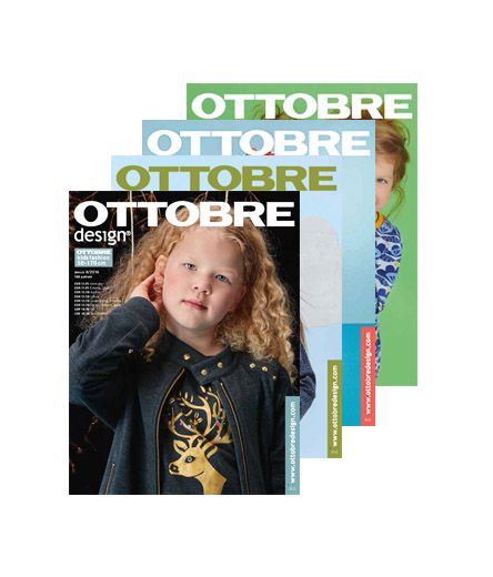 Обложка подписки на Комплект детских журналов OTTOBRE design за 2016 год
