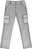 33. Corduroy&Canvas - брюки с накладными карманами