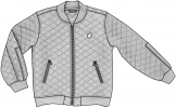 35.Diamond Quilted - бомбер